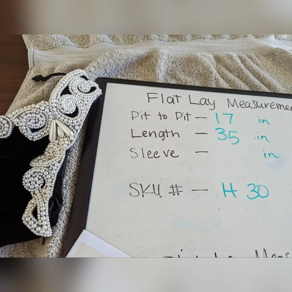 Vintage 90s JESSICA McCLINTOCK sz. 9/10 Gunne Sax Velvet Party Mini DRESS Beaded - Picture 12 of 12